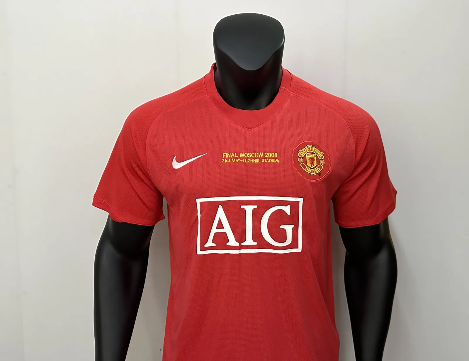 Manchester United 2007/08 Home Shirt Champions League Final