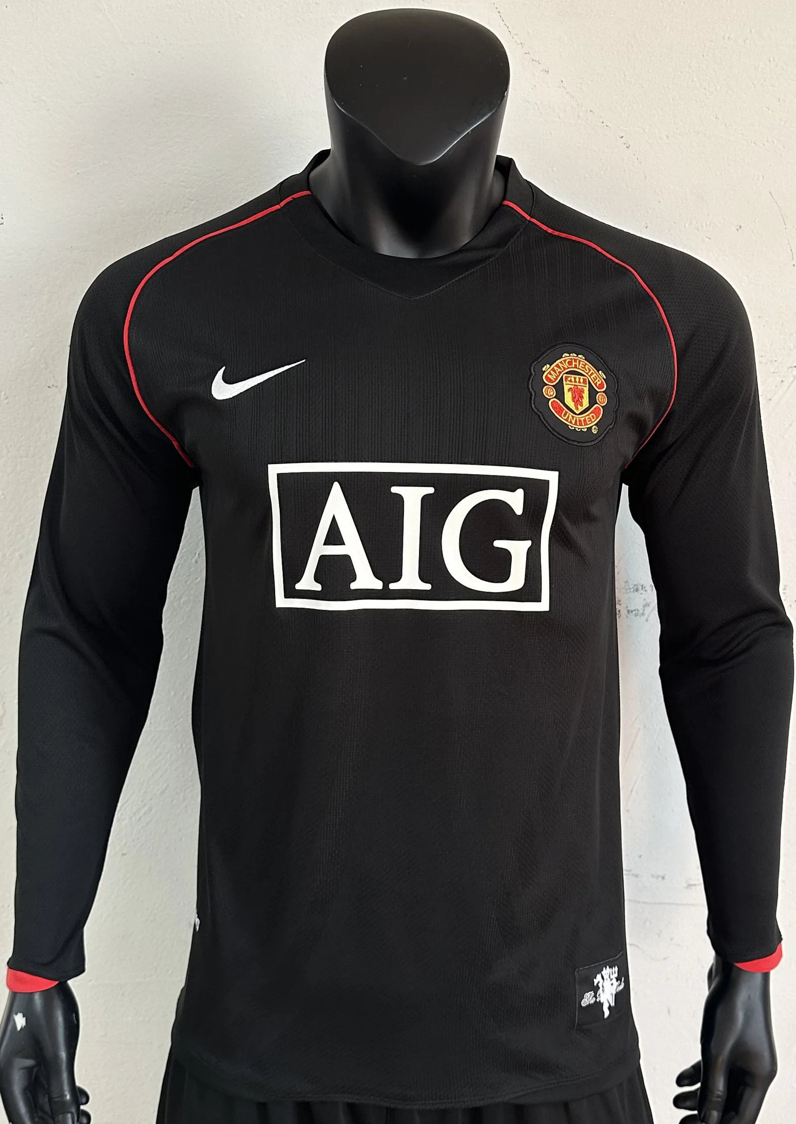 07-08 Long sleeve Manchester United away game