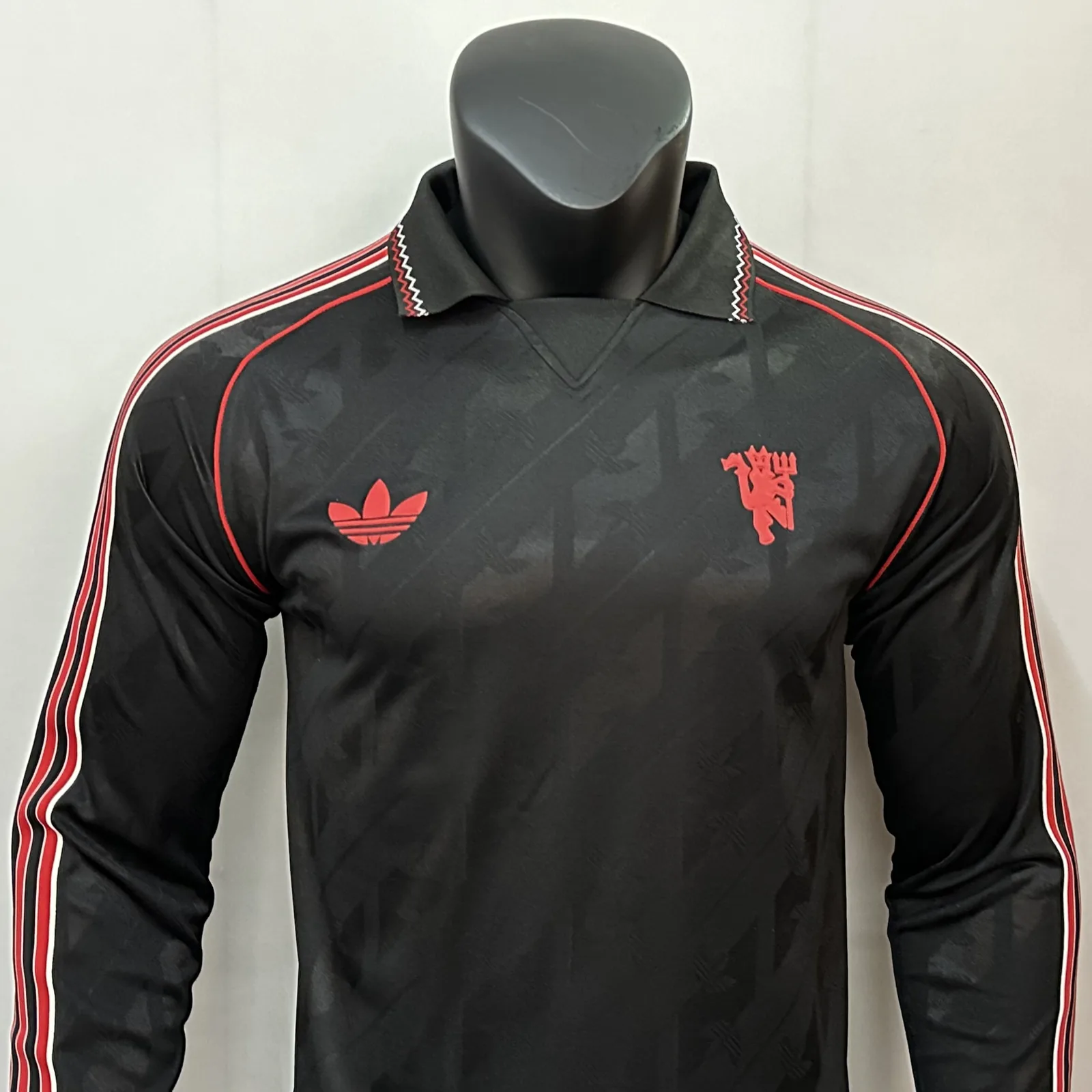 Manchester United Camiseta Casual Manga Larga — 2