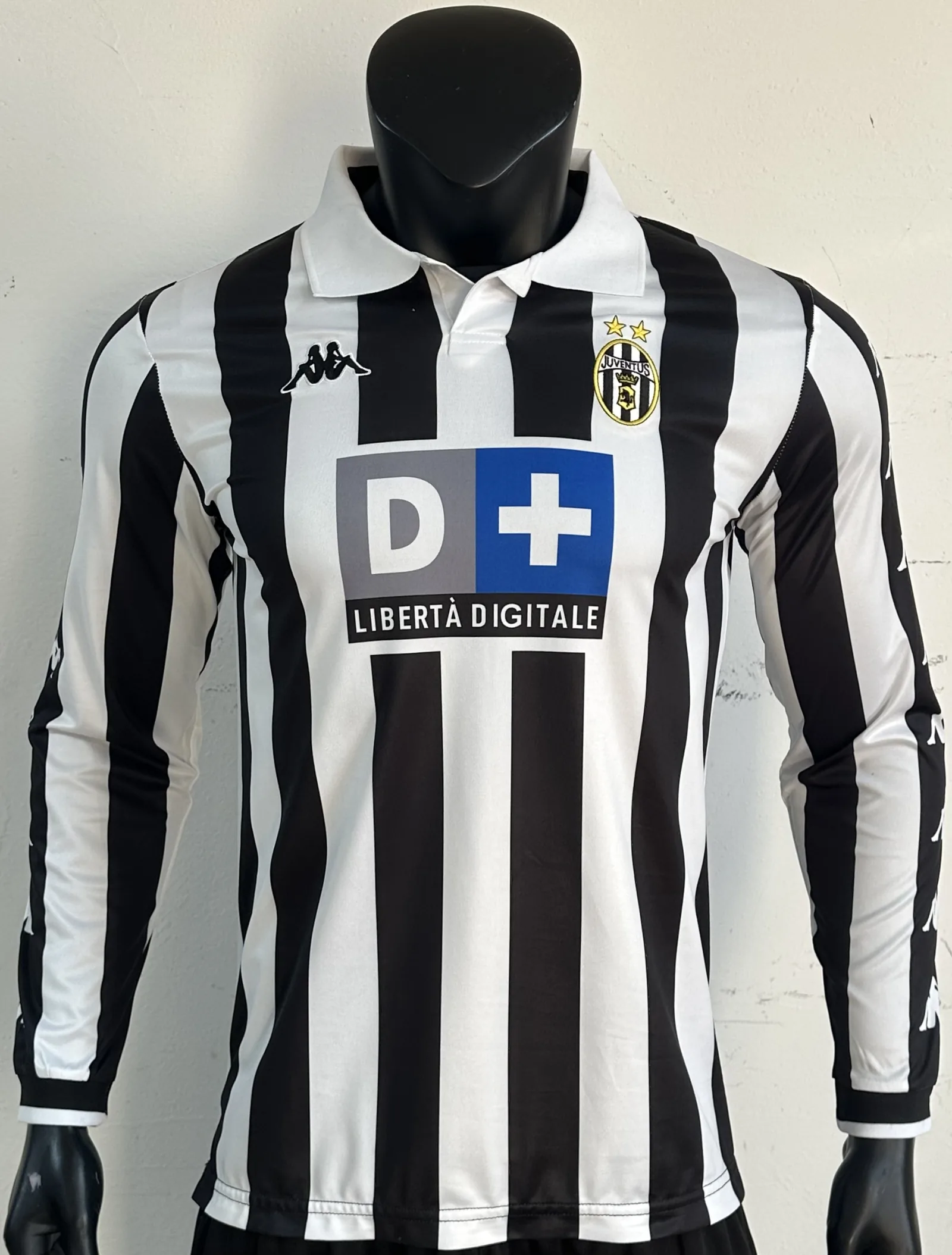 99/00Juventus local mangas largas