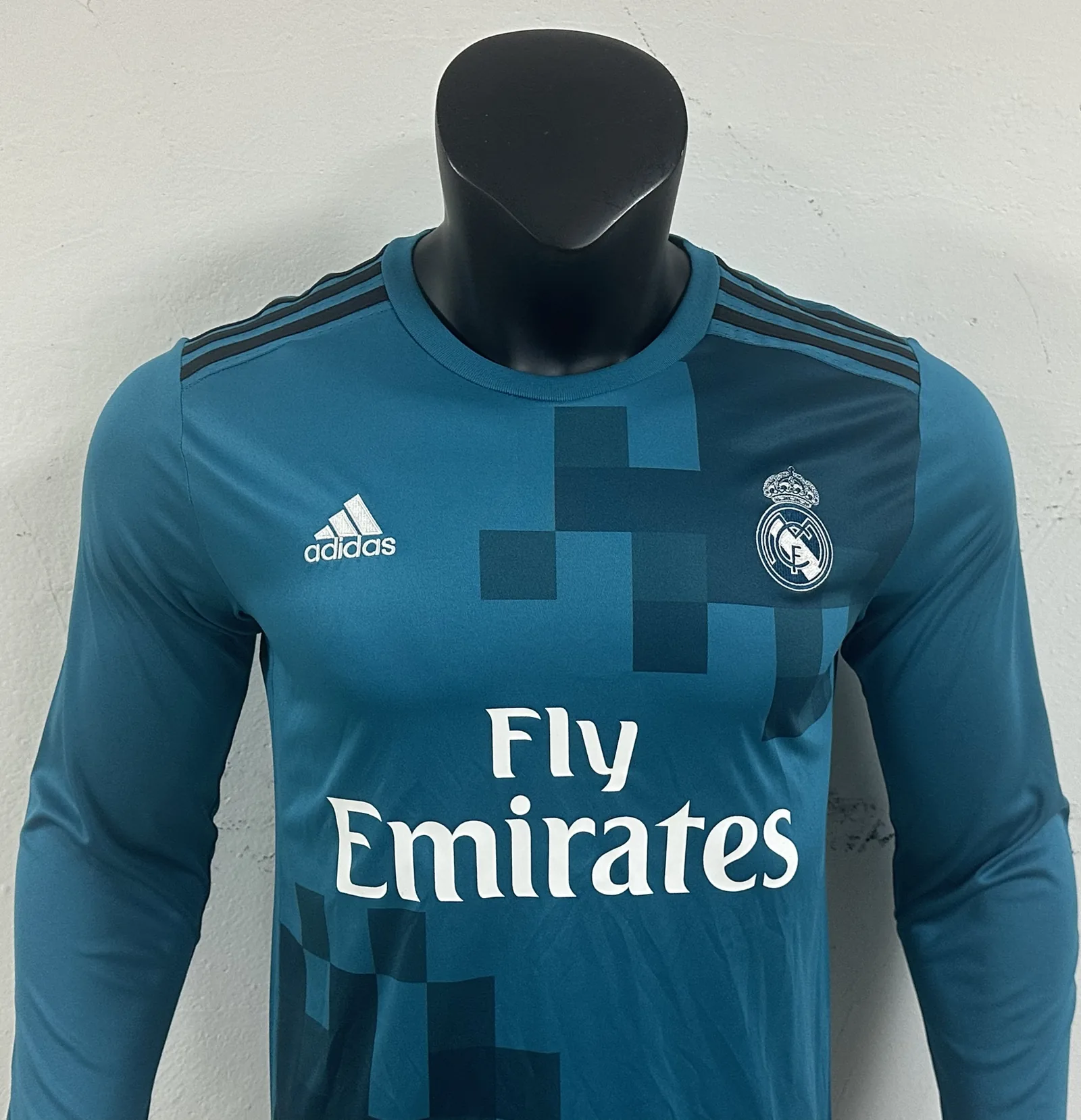 Real Madrid Trikot 17/18 Ausweich Langarm — 2