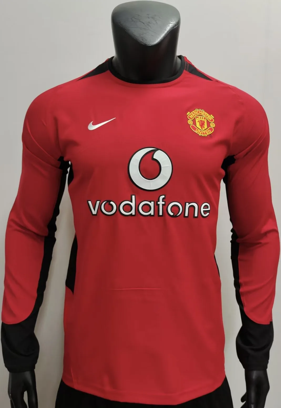 02/03Manches Longues Rouge Manchester United Domicile