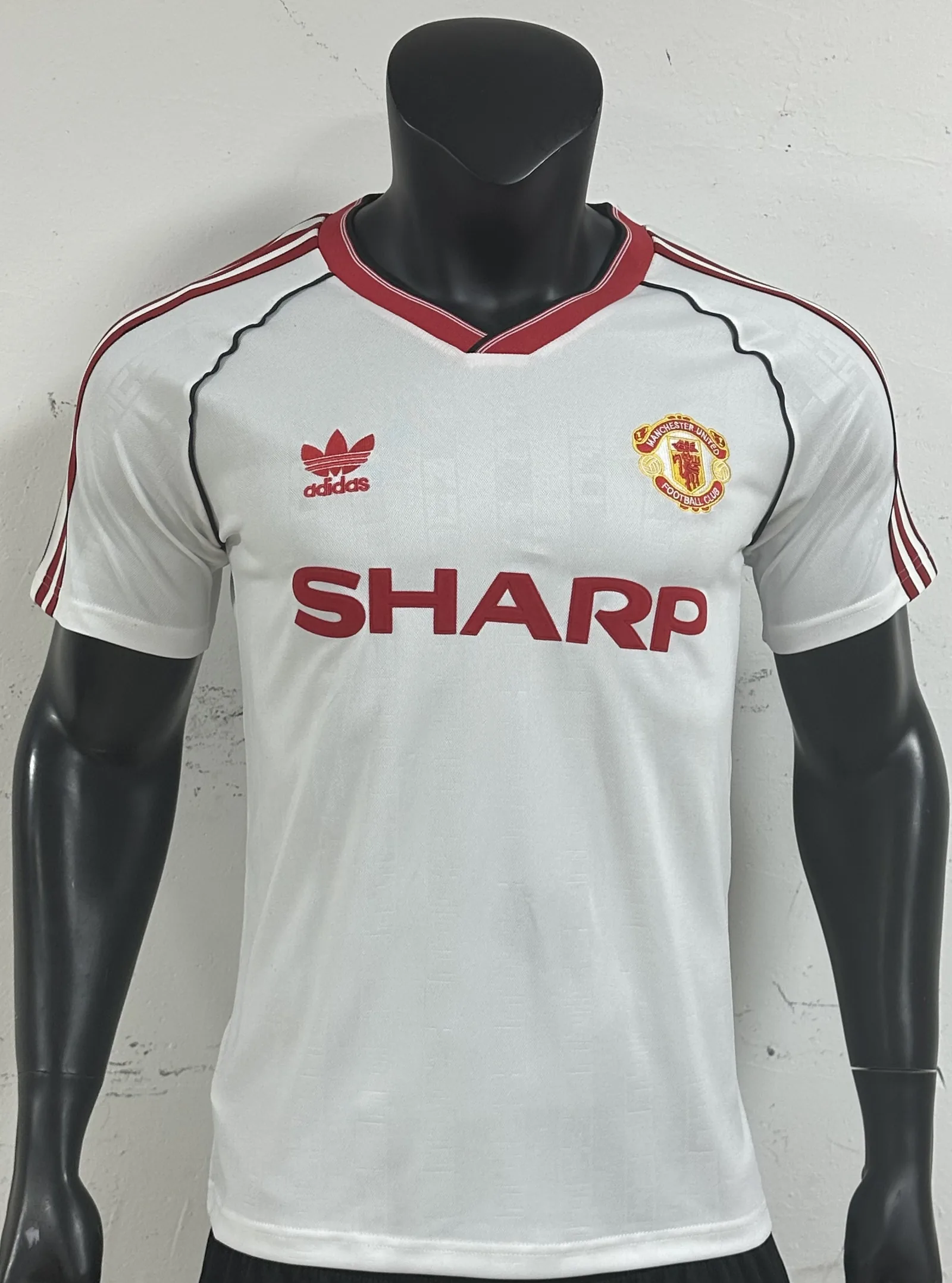 88-90, match à l'extérieur de Manchester United