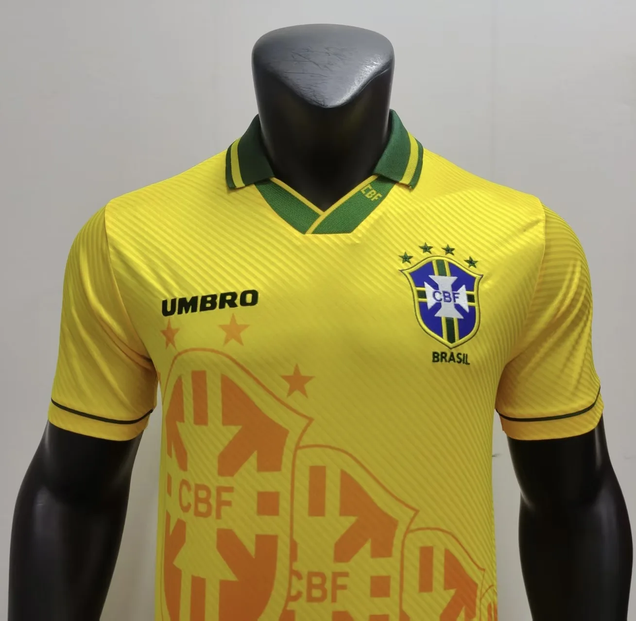 Brazil 95/97 Home Shirt — 2