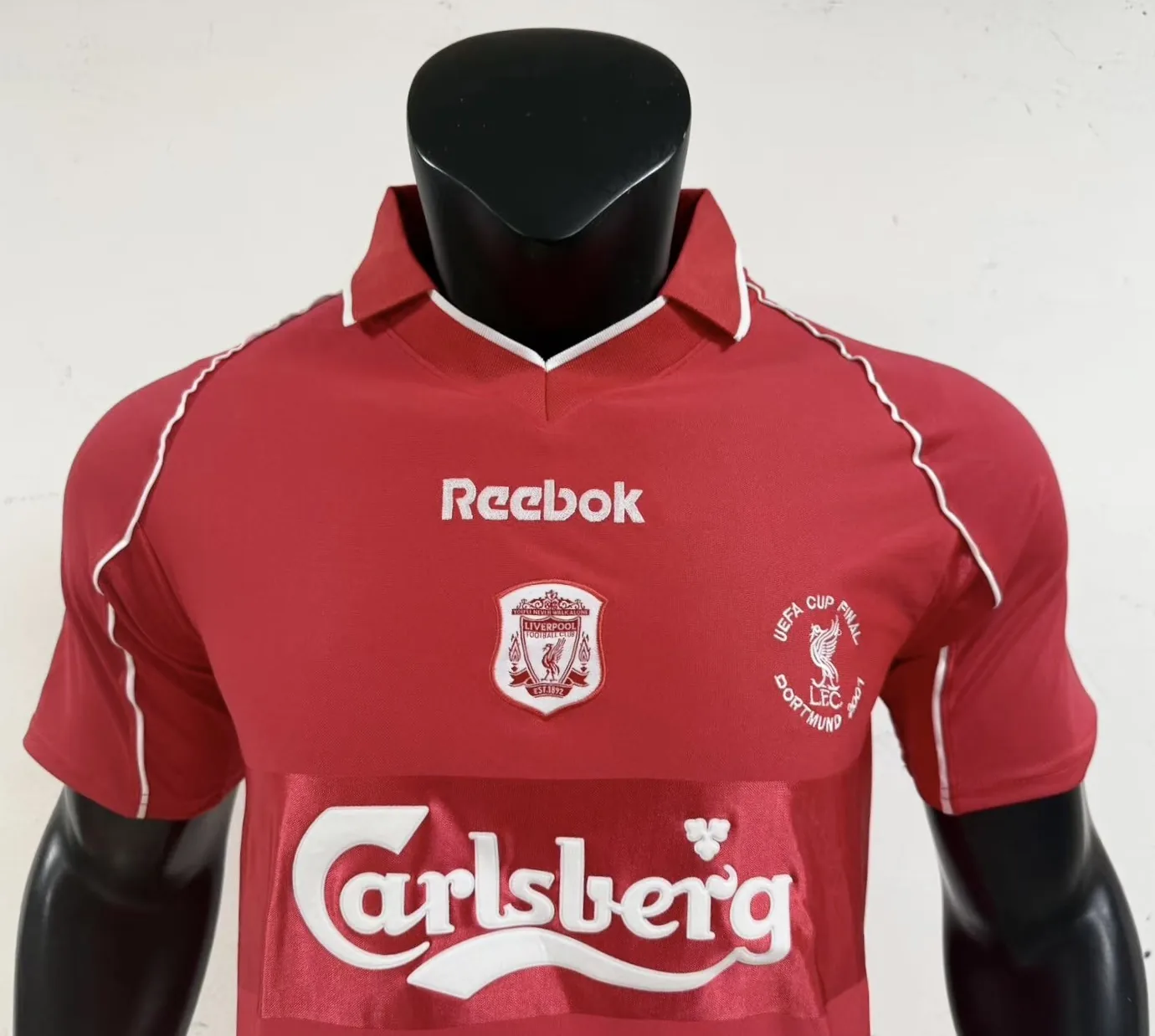 Liverpool Maillot 00/01 Domicile — 2
