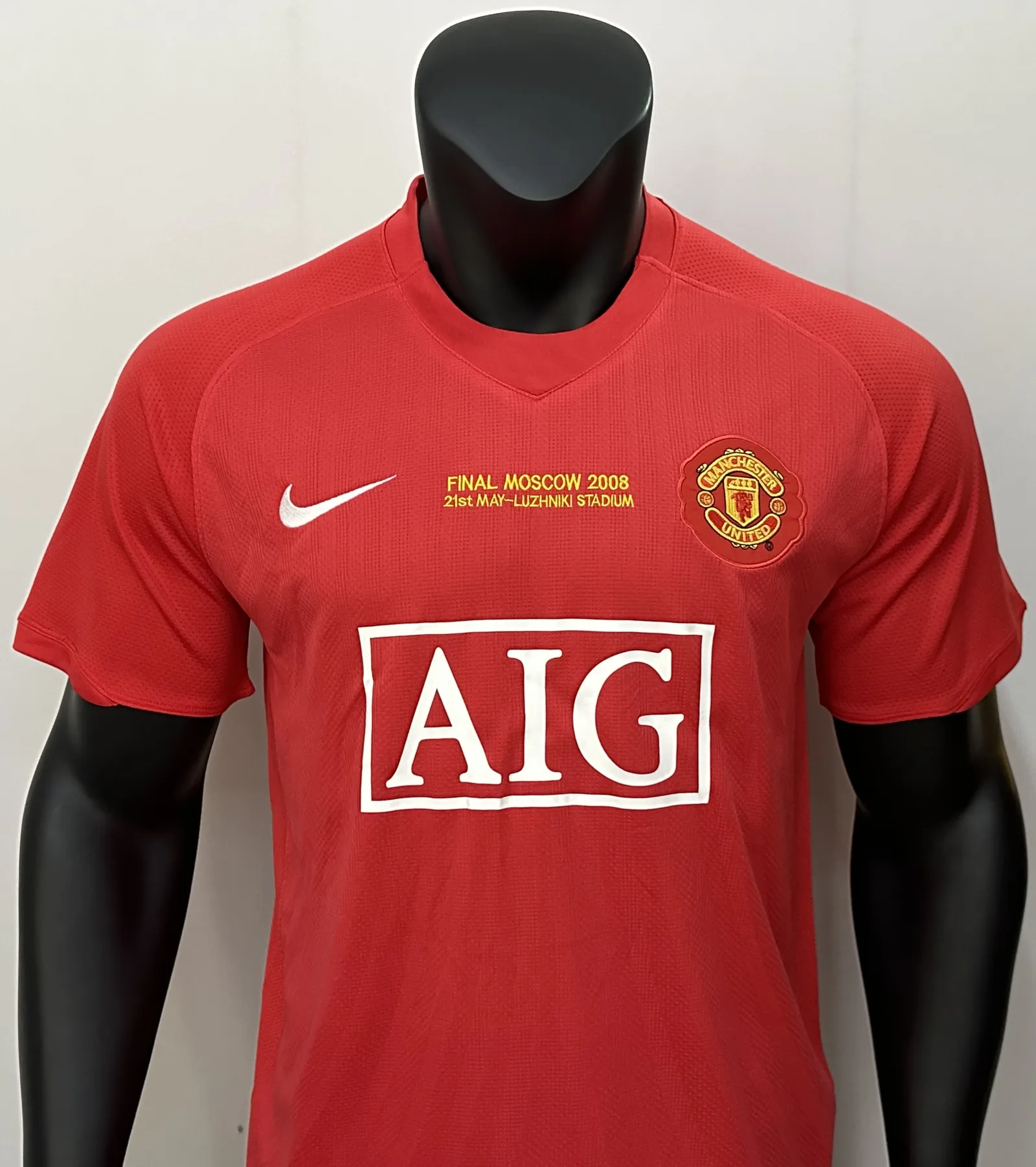 07-08 Manchester United home Champions League version — 2