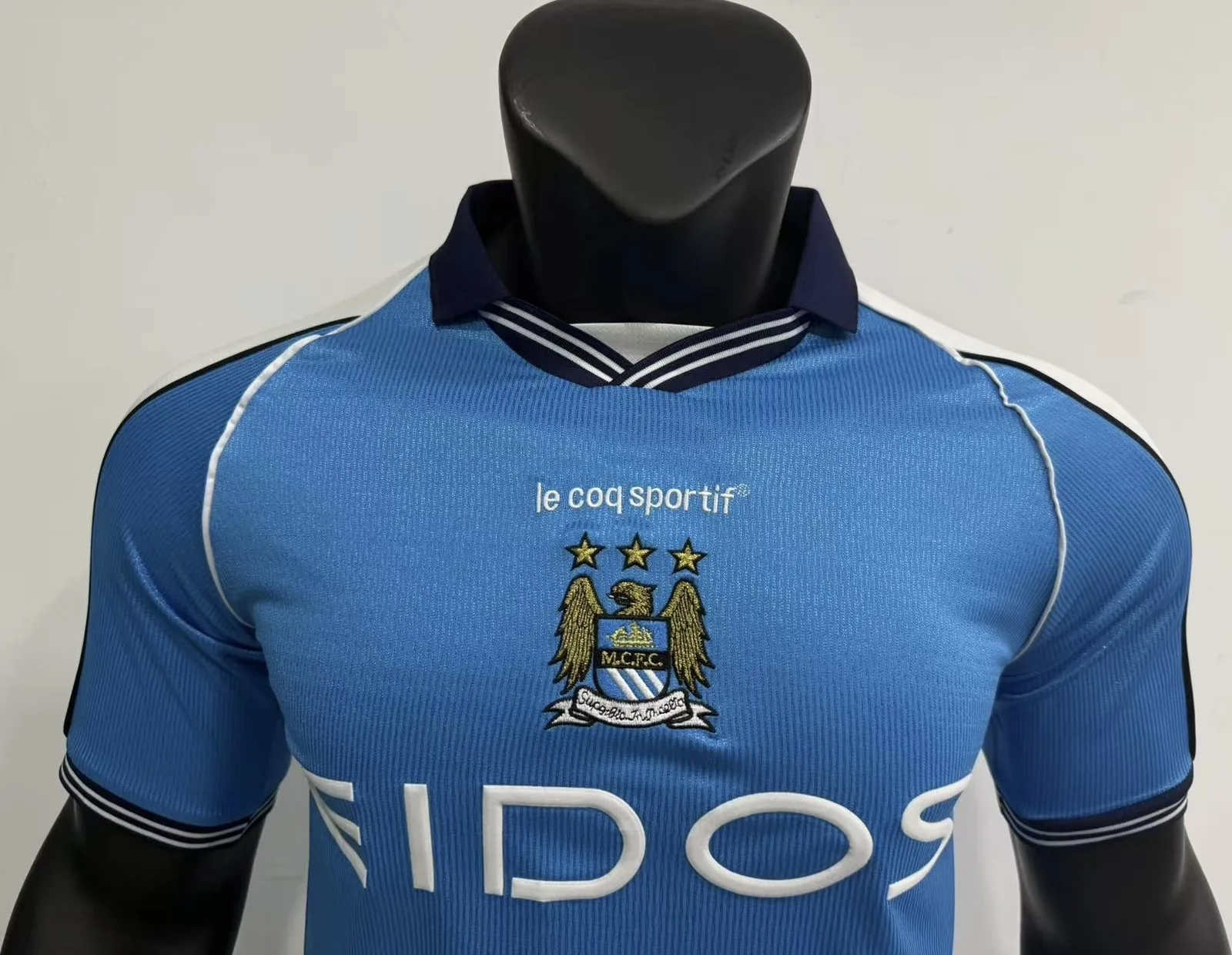 Manchester City Trikot 99/01 Heim — 2