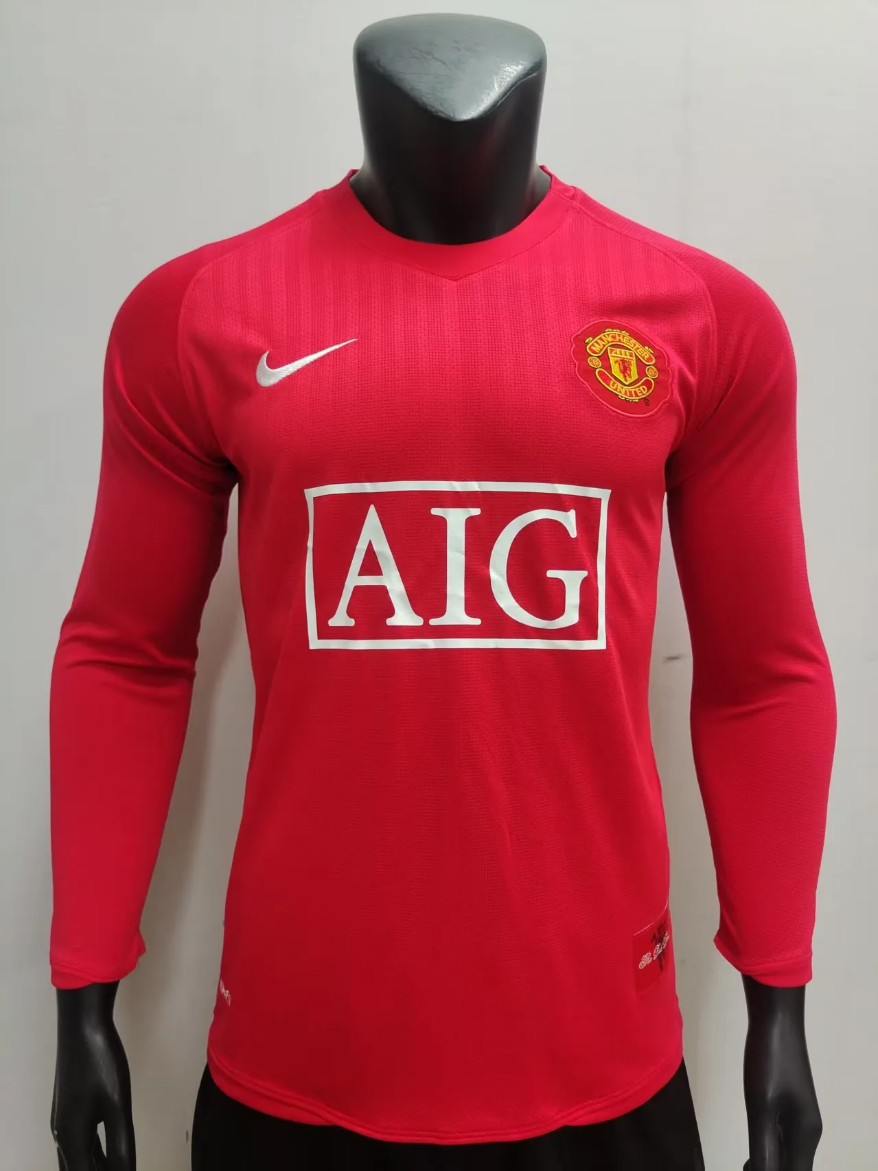 07-08 Manchester United home long sleeves