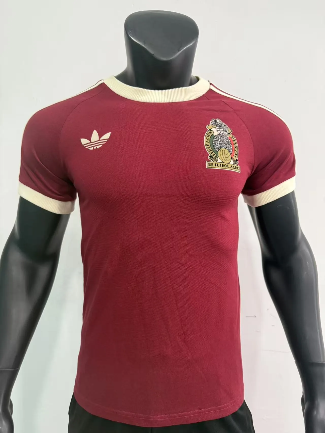 Mexico Cotton T-Shirt Maroon — 1