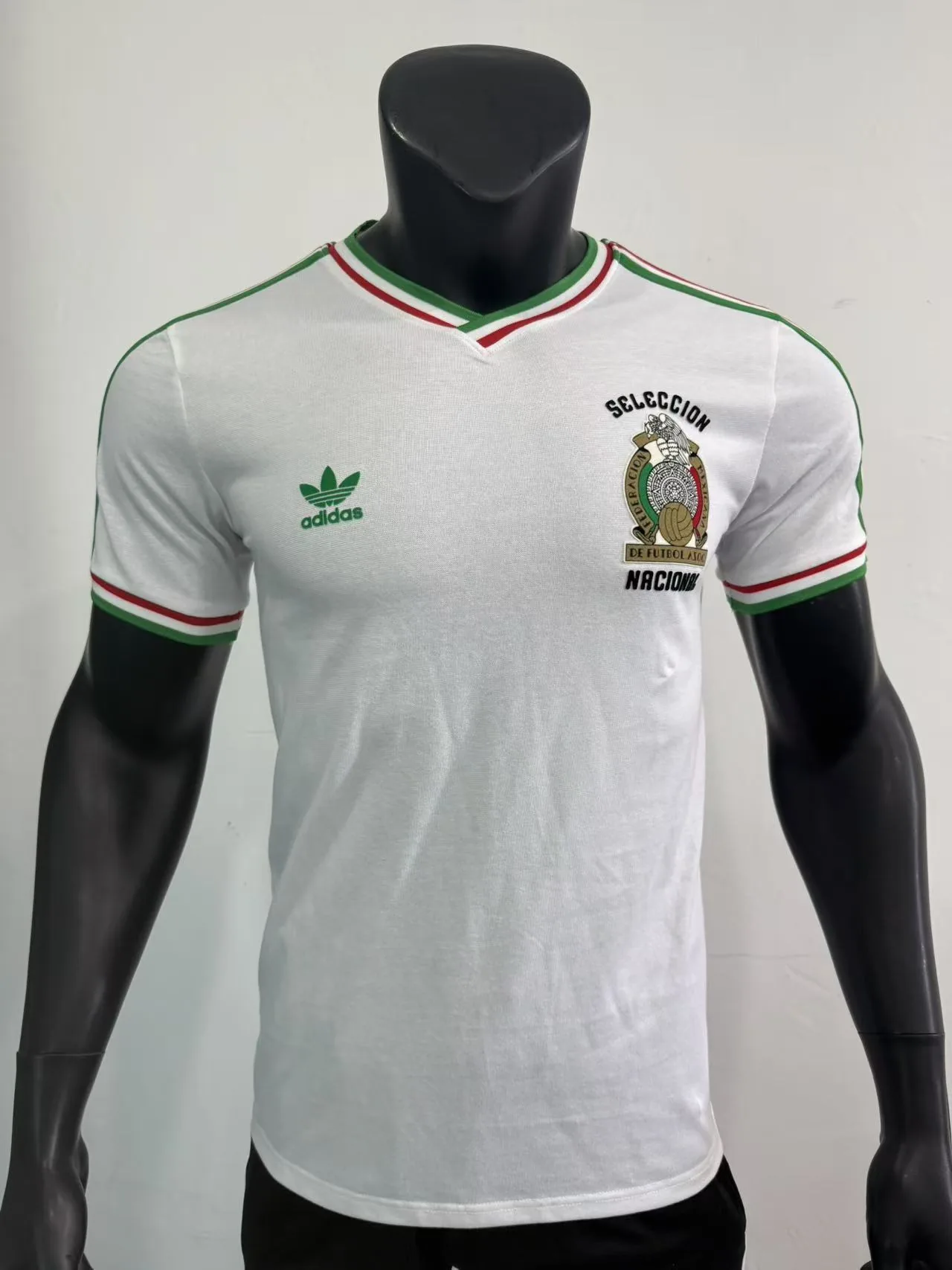 México Camiseta de Algodón Blanca