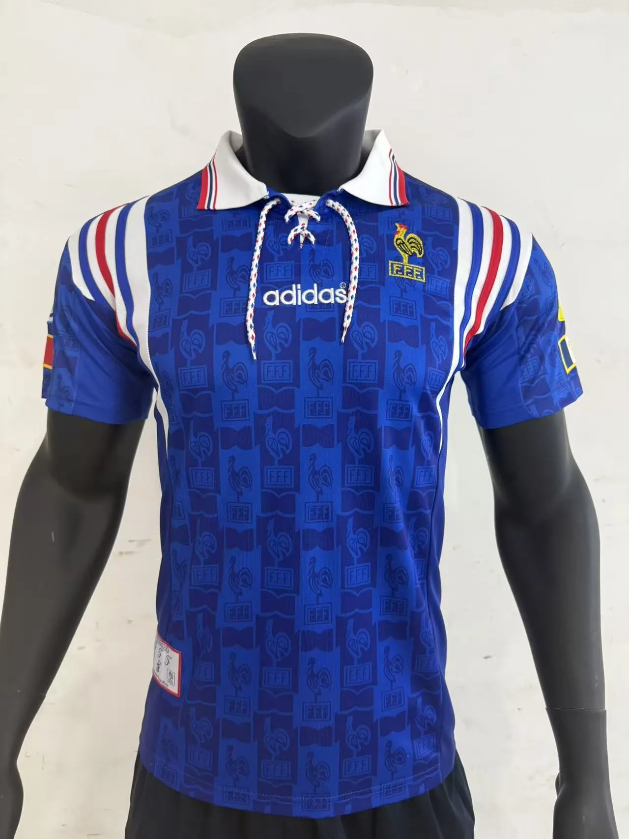 Francia Camiseta 1996 Primera Equipación