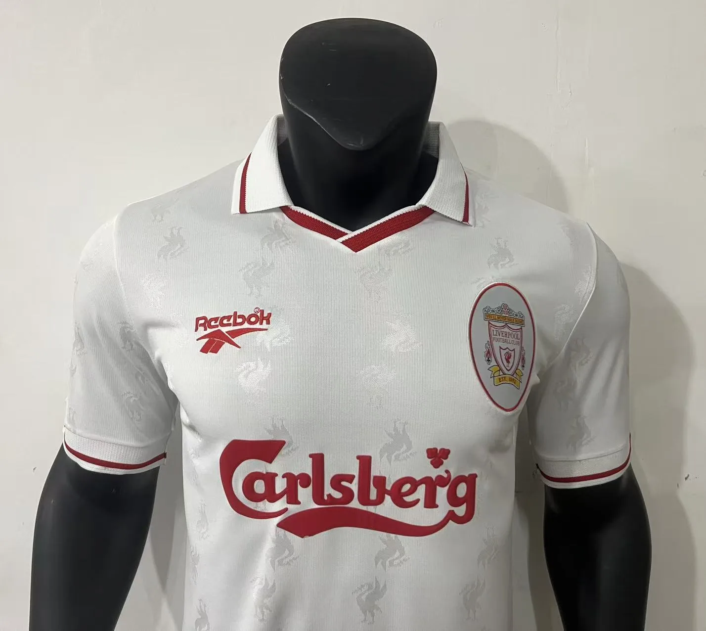 Liverpool 96/97 Third Shirt White — 2