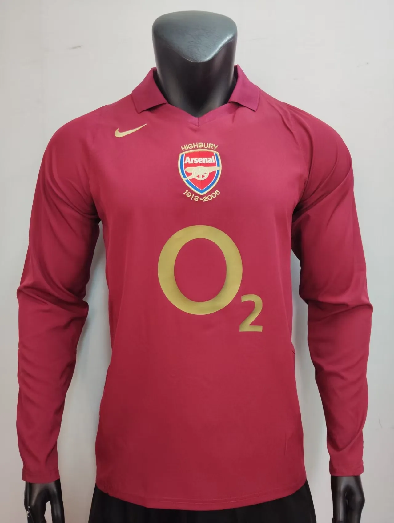05-06 Maroon Arsenal Long Sleeve
