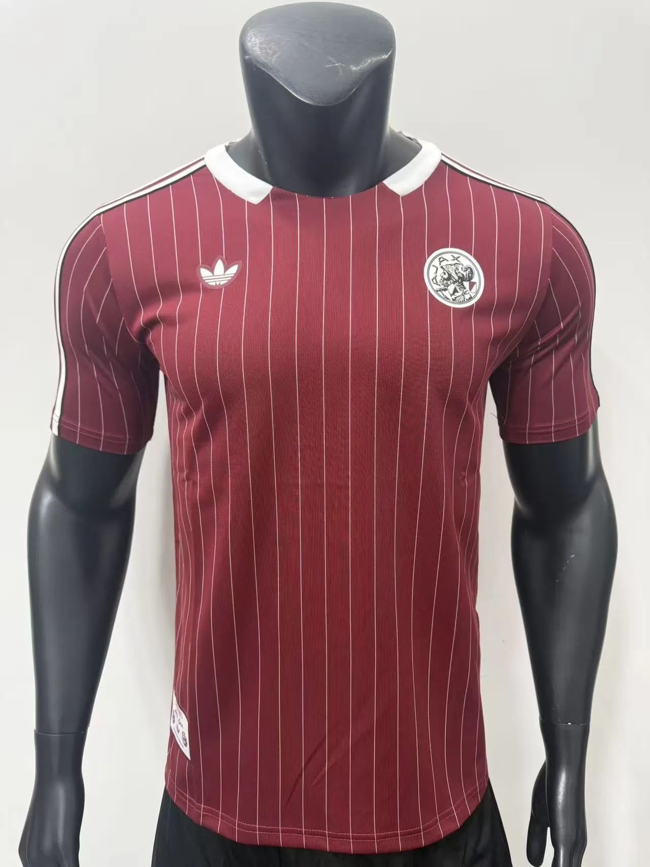 Ajax 26/27 Retro Shirt Pinstripe Maroon