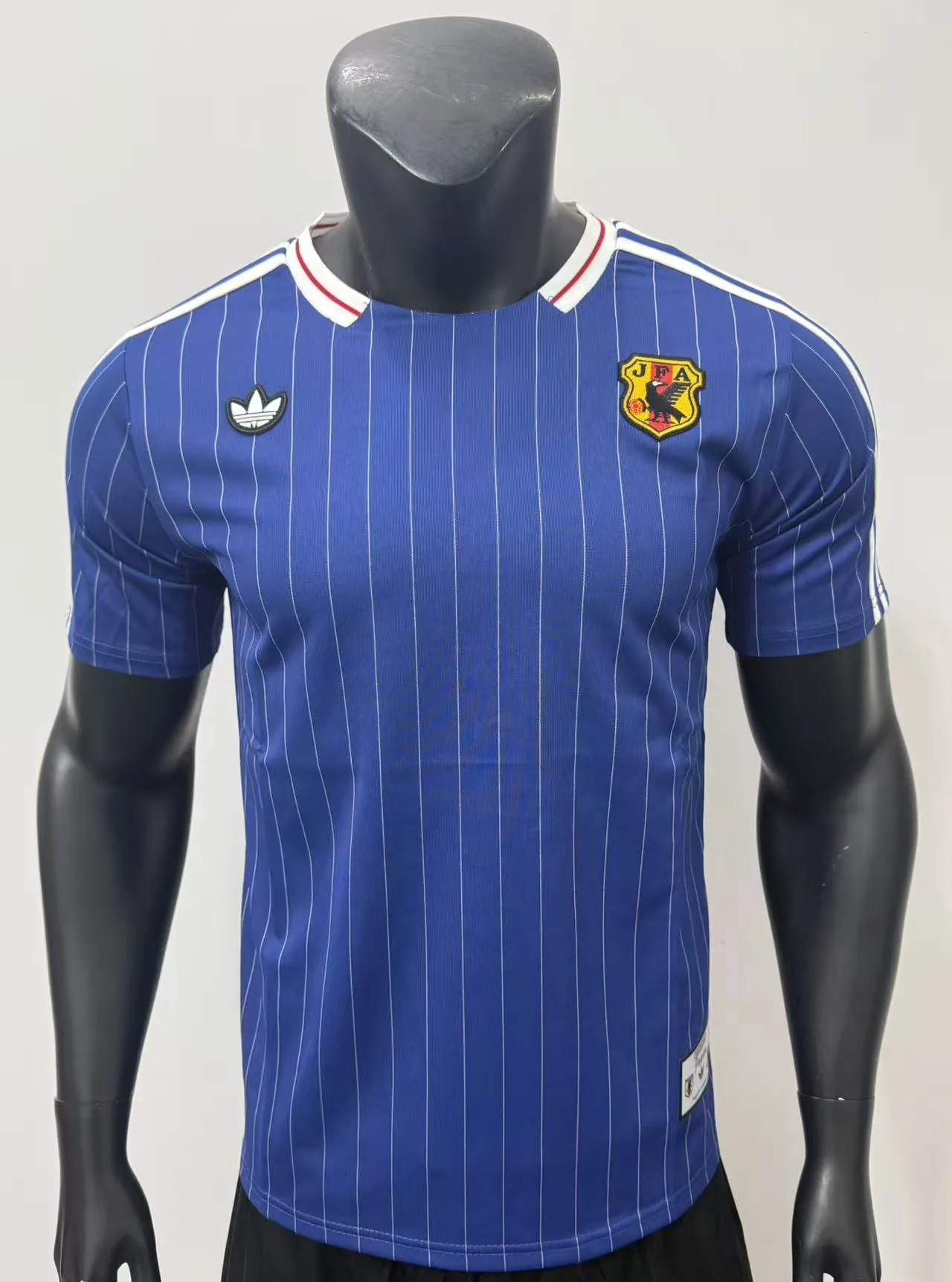 Japan 26/27 Retro Shirt Pinstripe Blue