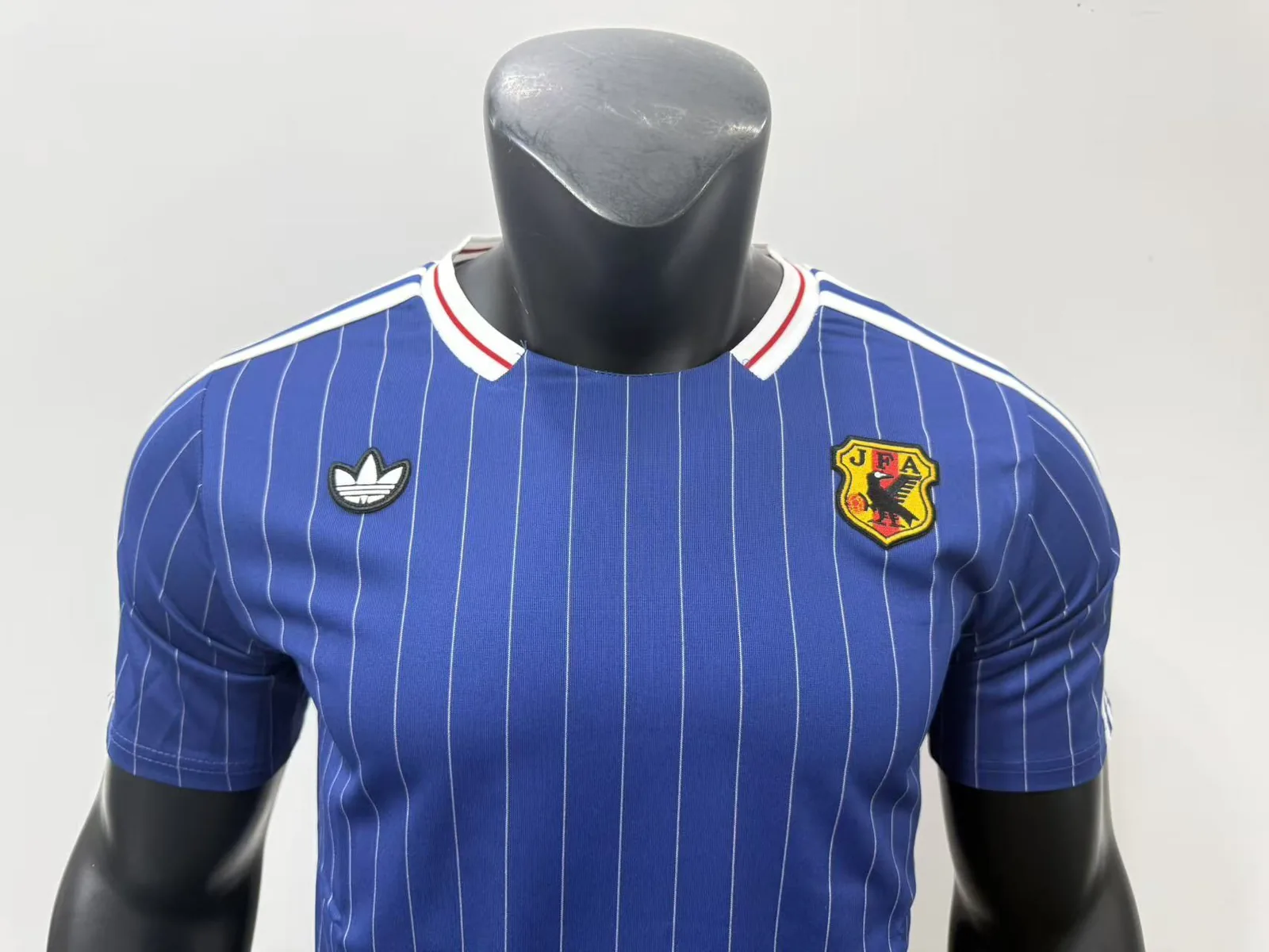 Japan 26/27 Retro Shirt Pinstripe Blue — 2