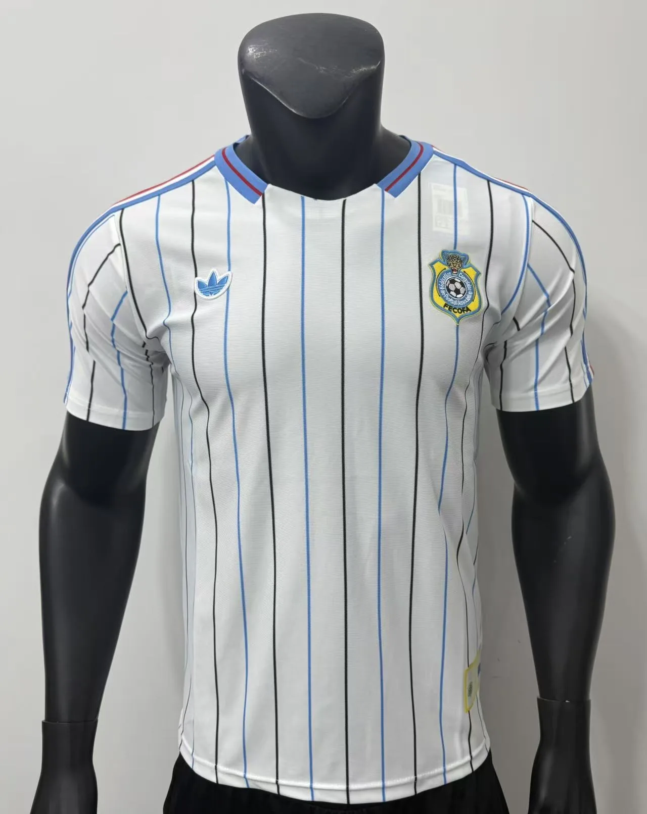Congo 26/27 Retro Shirt Pinstripe White — 1