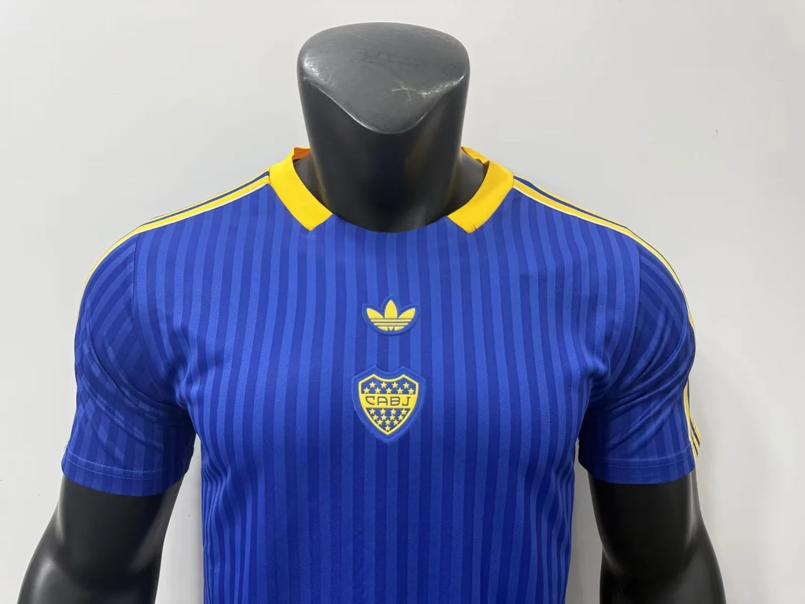 Boca Juniors Camiseta 26/27 Retro de Rayas Azul — 2