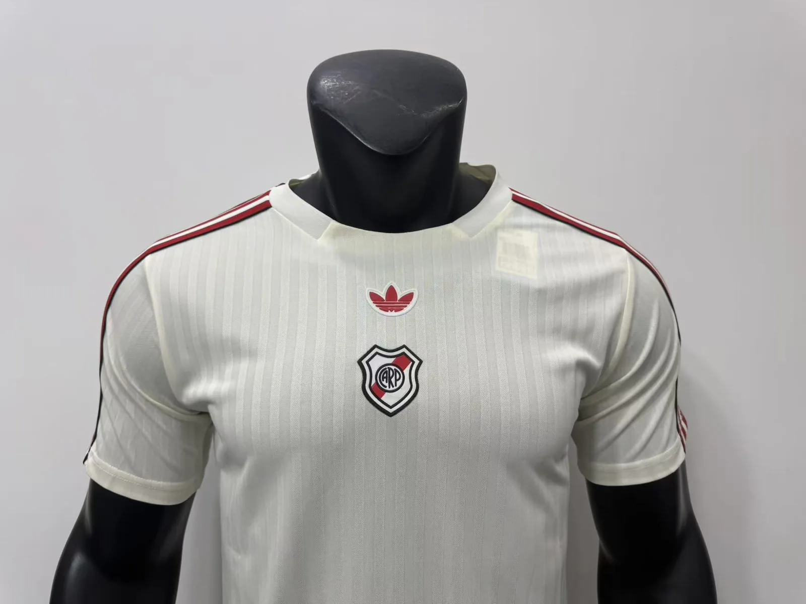 River Plate 26/27 Retro Shirt Pinstripe White — 2