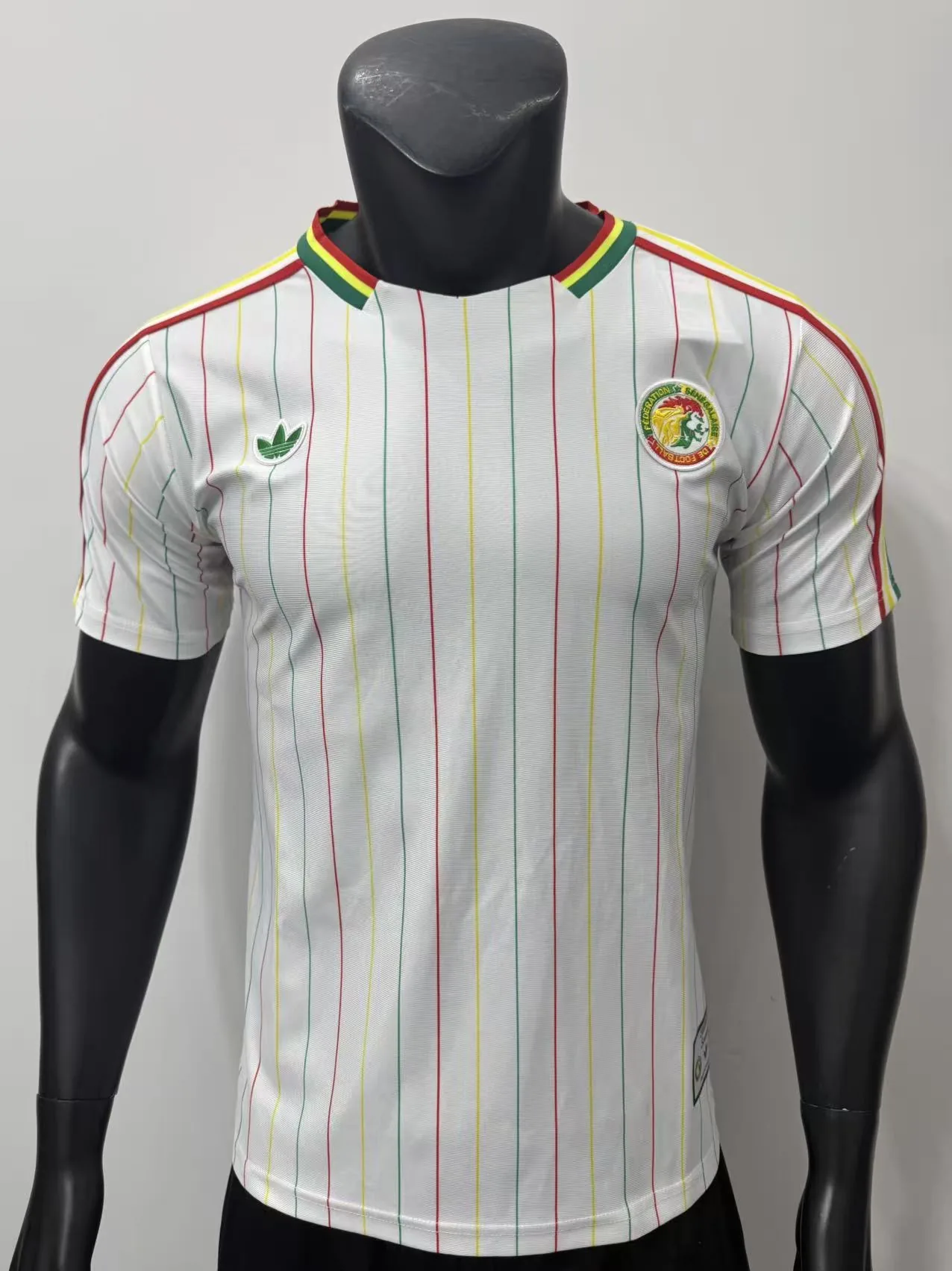 Senegal 26/27 Retro Shirt Pinstripe White