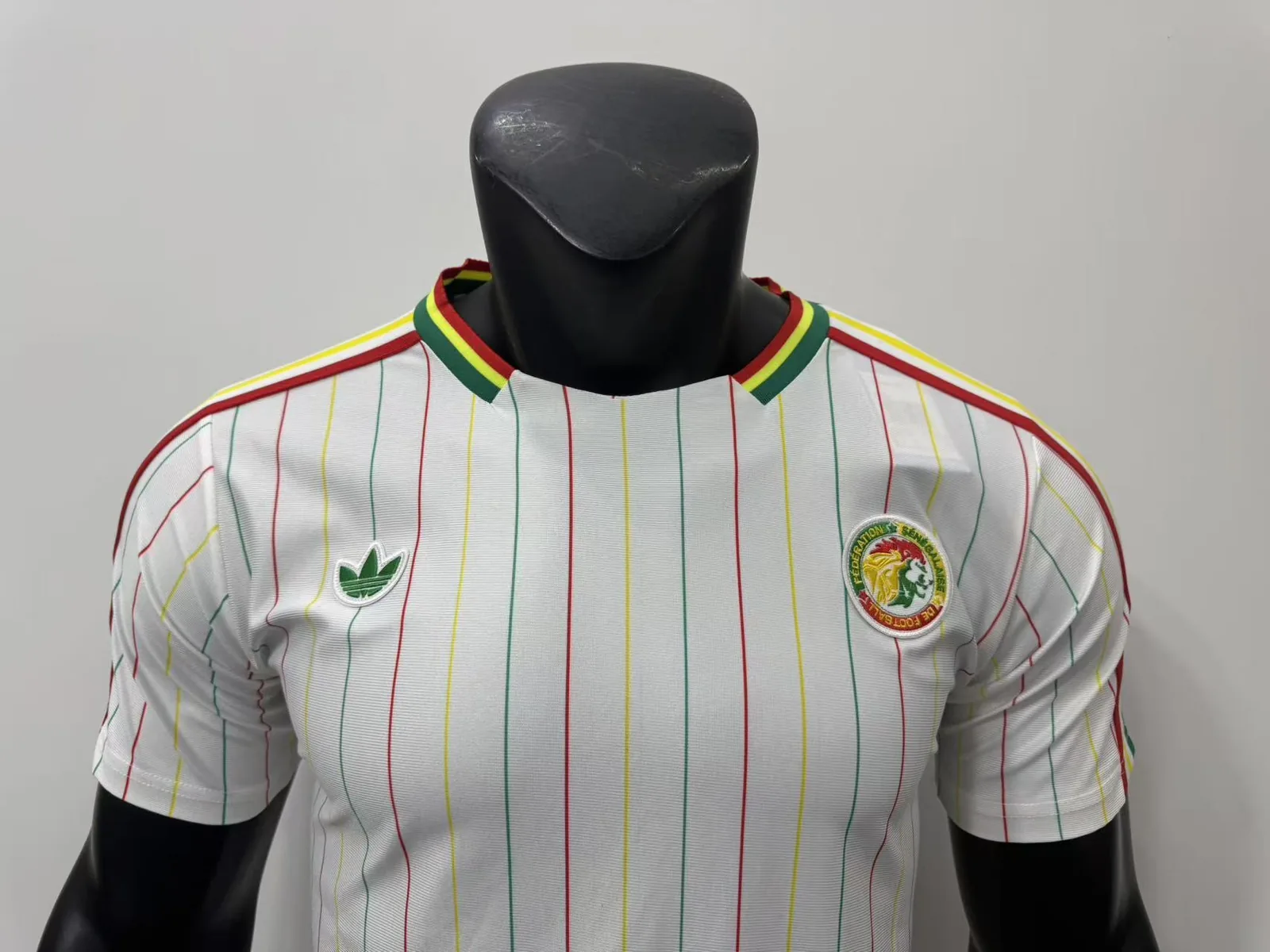 Senegal 26/27 Retro Shirt Pinstripe White — 2