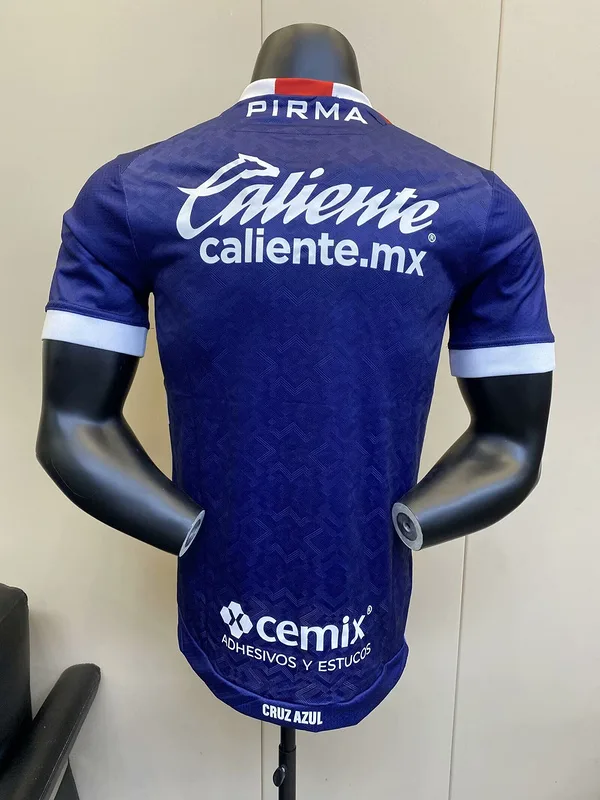 Cruz Azul 2024/25 Goalkeeper Shirt Player Version Blue — 1