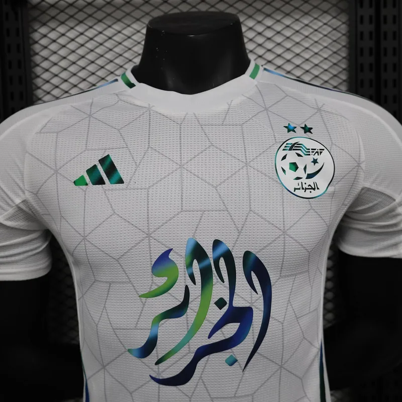 Algeria 2024/25 Shirt Player Version Special Edition White — 1
