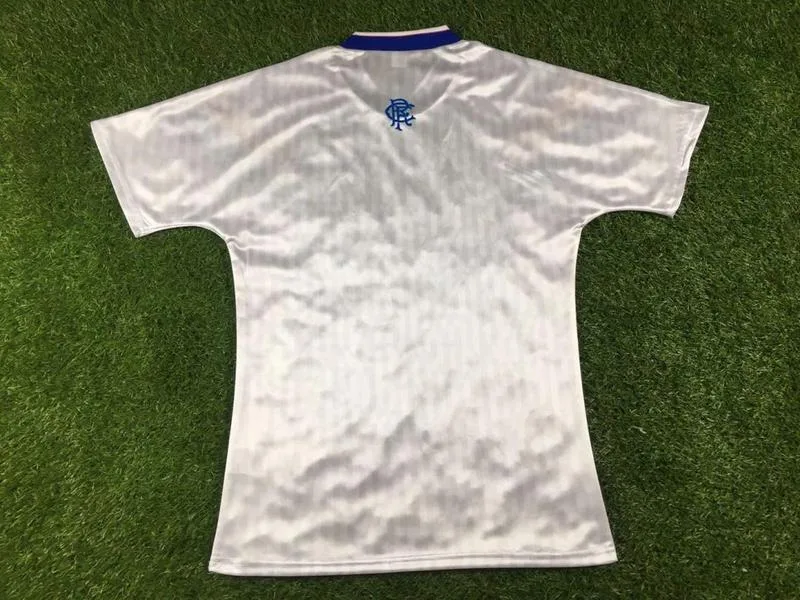 Rangers 1990/92 Extérieur Maillot White — 2