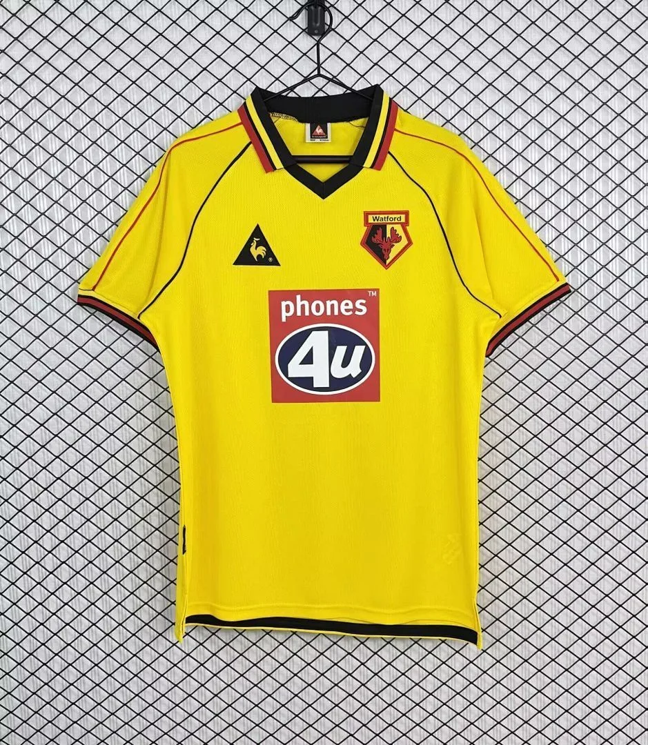 Watford 1990/91 Home Shirt — 2