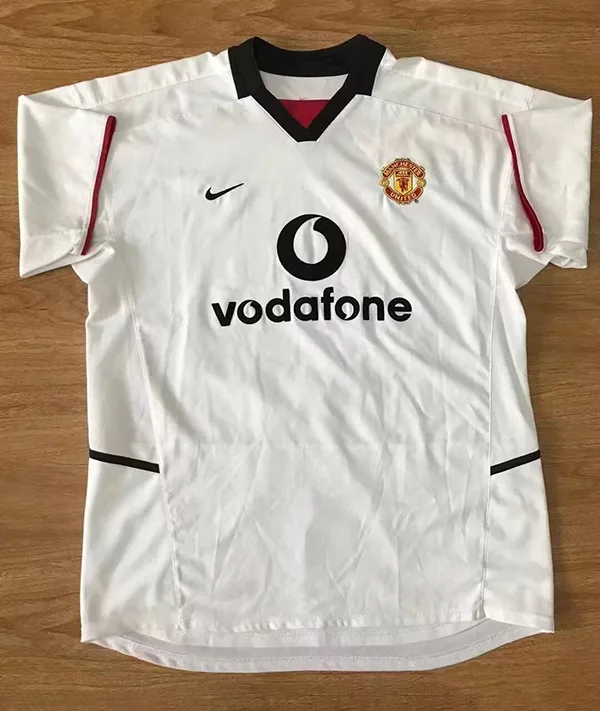Manchester United 2002/03 Away Shirt White