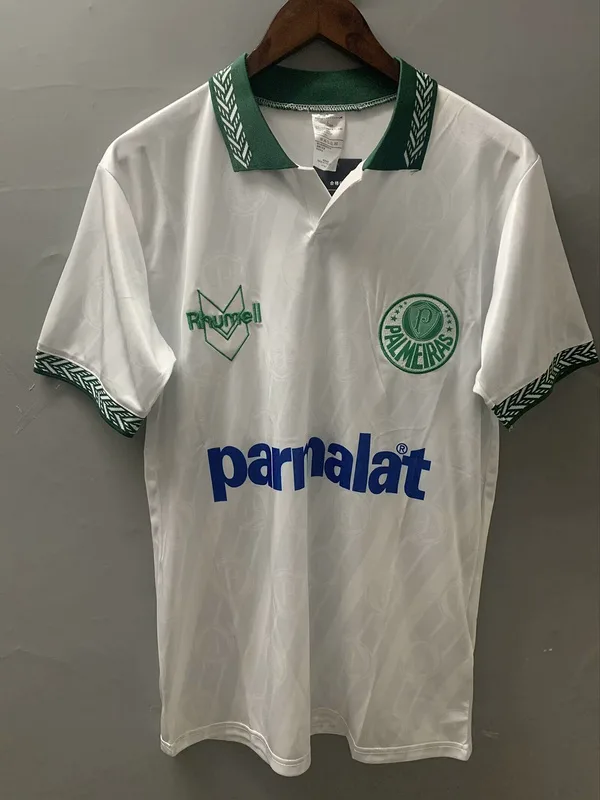 Palmeiras 1994/95 Segunda Equipación Camiseta White — 2