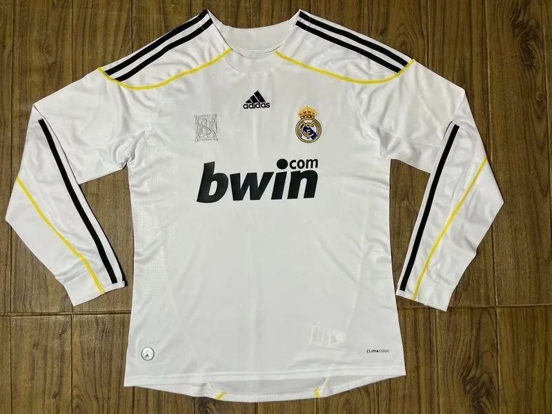 Real Madrid 2009/10 Heim Trikot Langarm