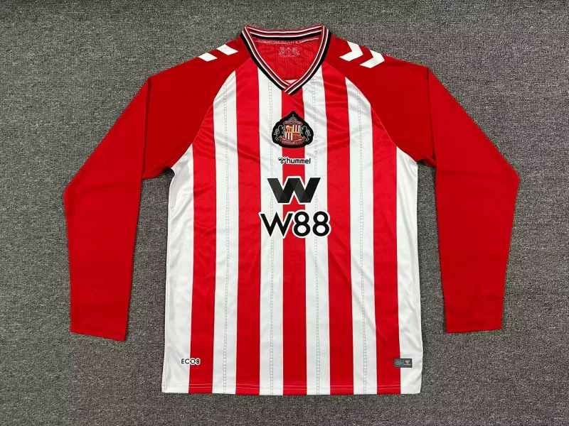 Sunderland 2025/26 Home Shirt Long Sleeve — 2
