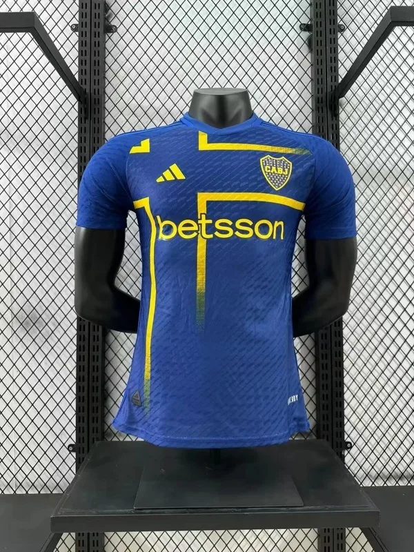 Boca Juniors 2024/25 Third Shirt Player Version Blue — 1
