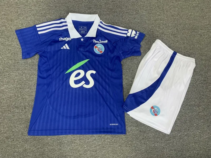 Strasbourg 2024/25 Primera Equipación Conjunto de Niño — 2