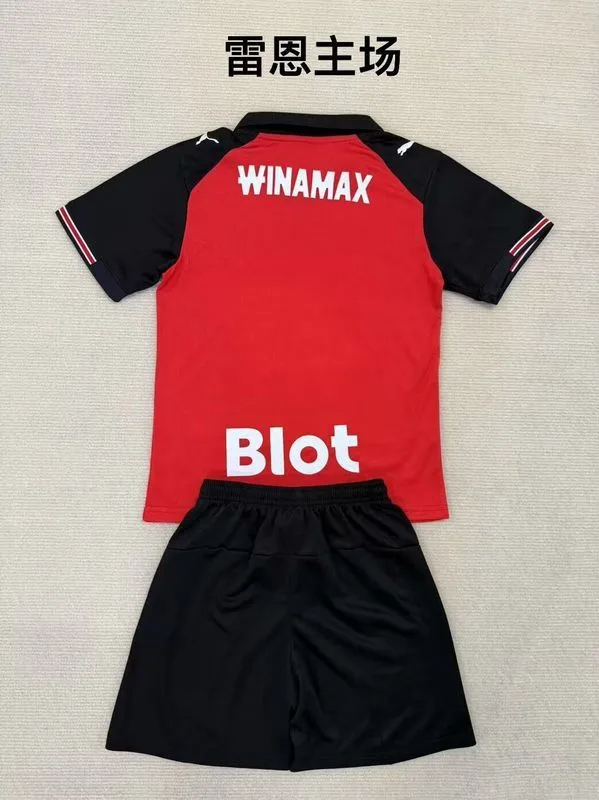 Rennes 2025/26 Primera Equipación Conjunto de Niño