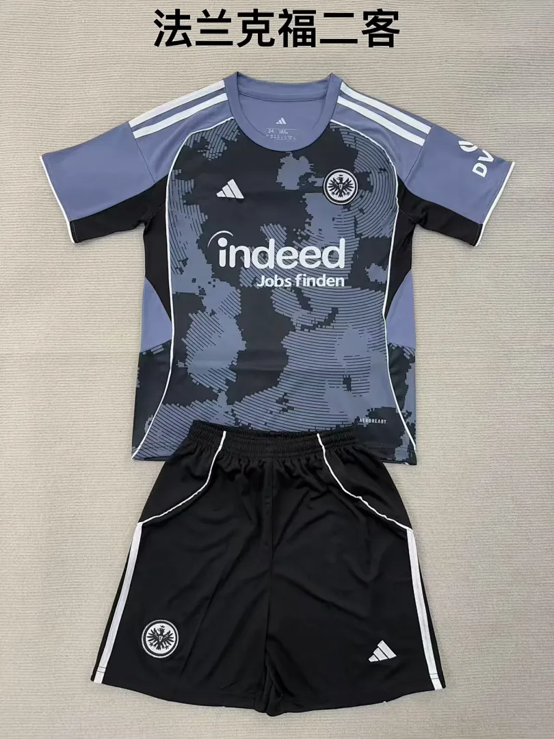 Eintracht Frankfurt 2025/26 Third Kids Kit