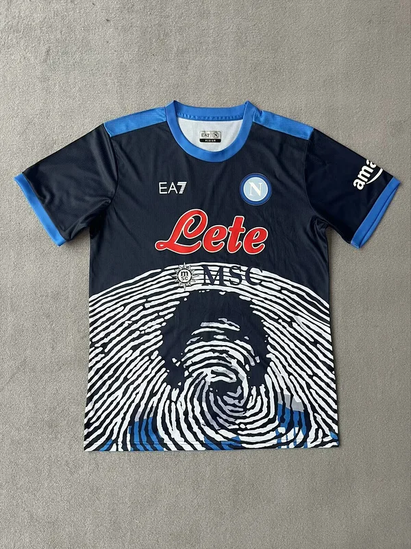 Napoli 2021/22 Trikot Blue Dark Maradona