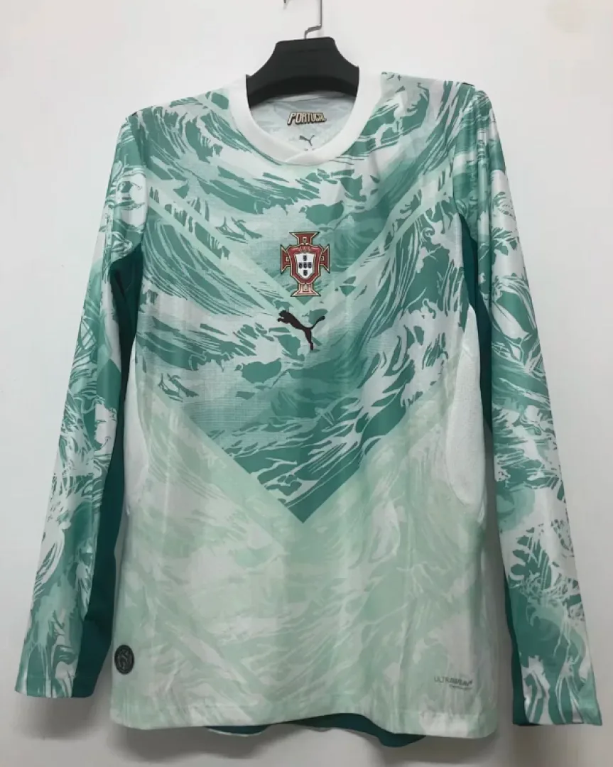 Portugal 2026 Away Shirt Long Sleeve Player Version