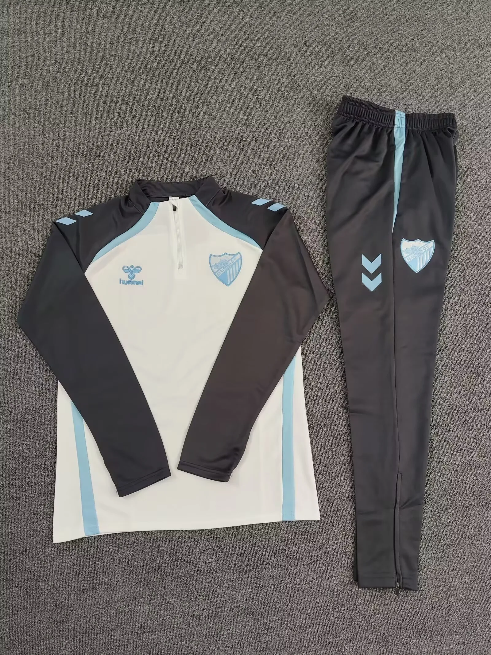 Málaga 2025/26 Tracksuit Grey