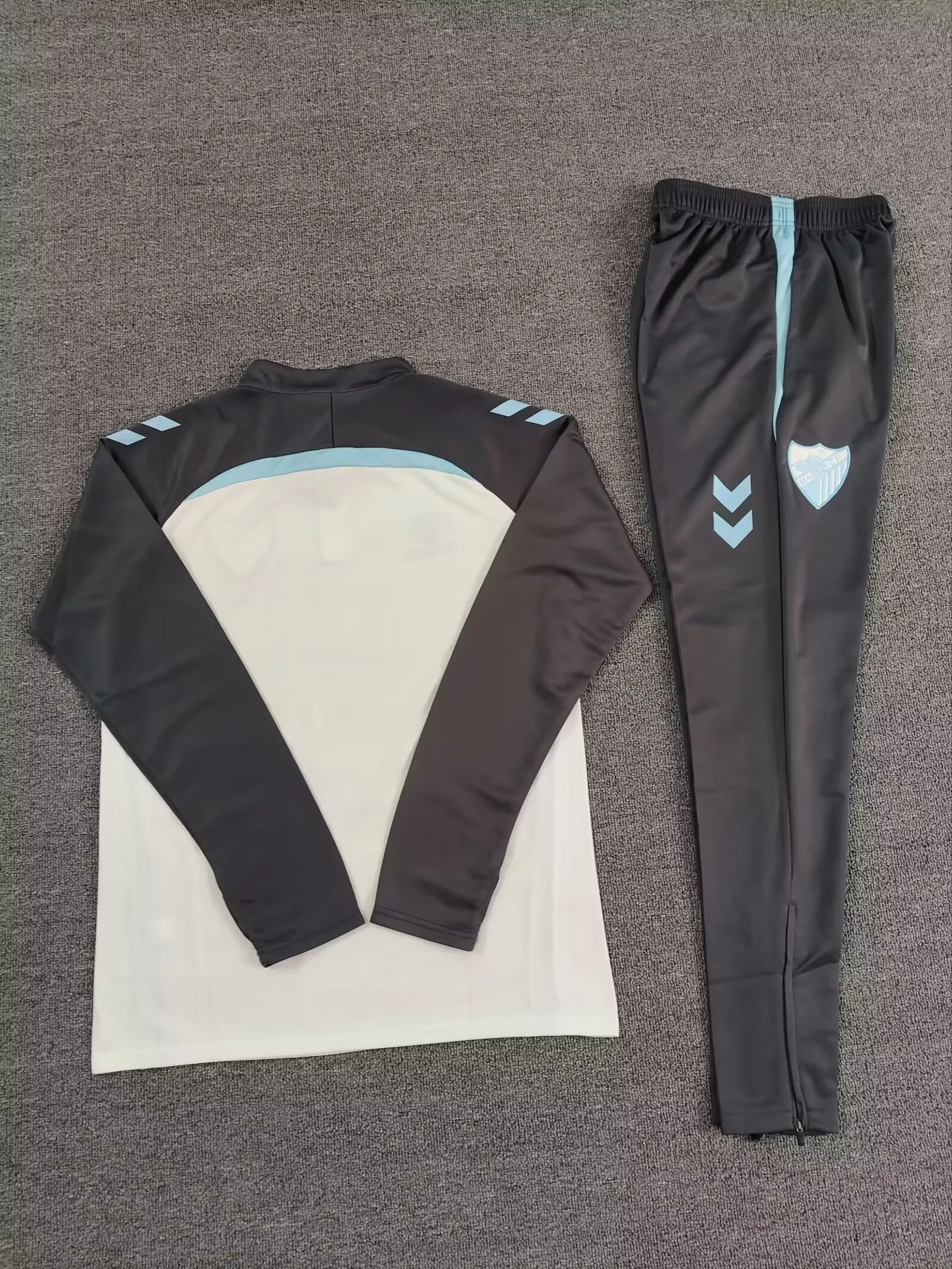 Málaga 2025/26 Tracksuit Grey — 2