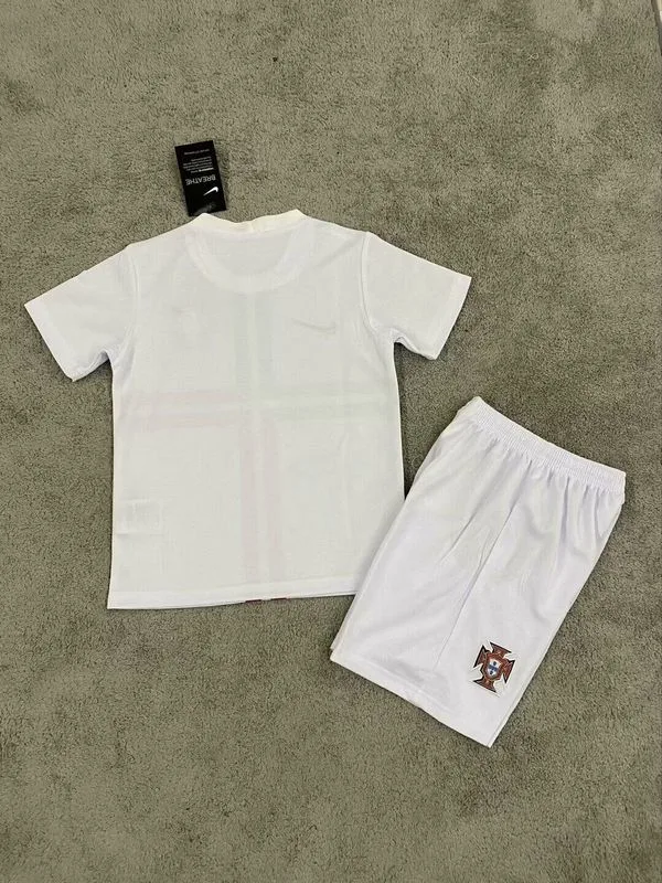 Portugal 2012 Away Kids Kit White