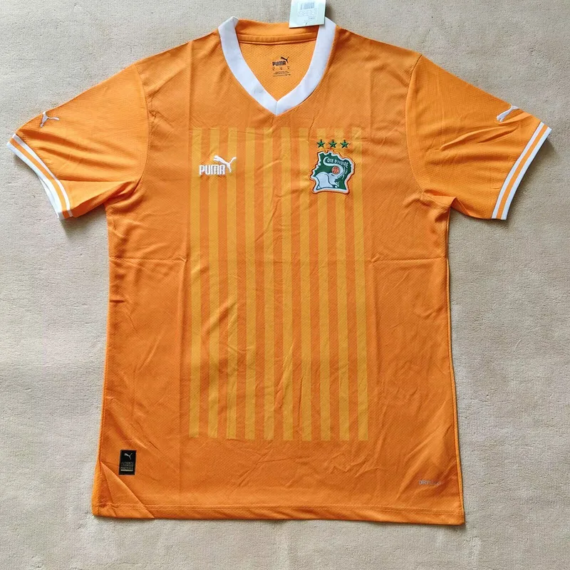 Ivory Coast 2024/25 Home Shirt Short Sleeve