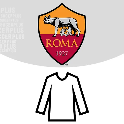 Roma 2025/26 Maillot Manches Longues Red — 2