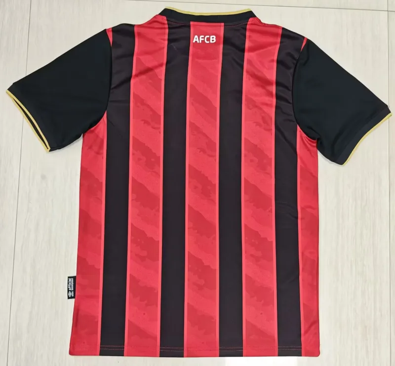 Bournemouth 2025/26 Primera Equipación Camiseta Manga Corta