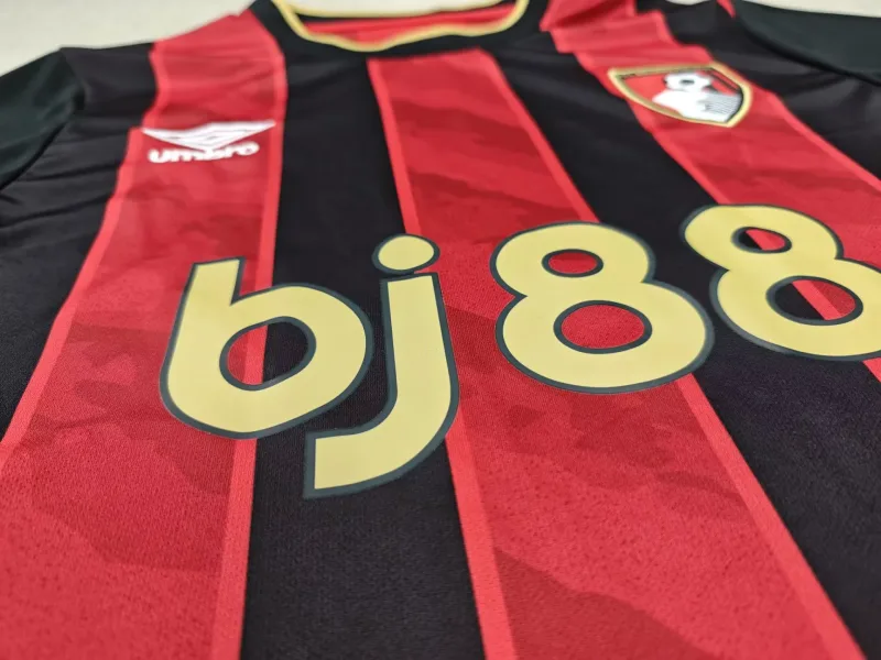 Bournemouth 2025/26 Primera Equipación Camiseta Manga Corta — 2
