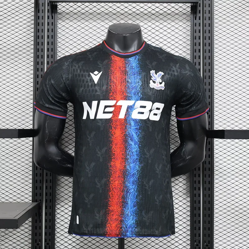 Crystal Palace 2024/25 Third Shirt Player Version Black — 2