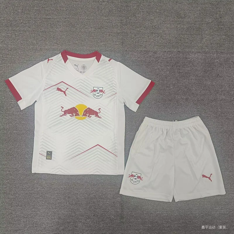 RB Leipzig 2025/26 Heim Set Kinder Red — 2
