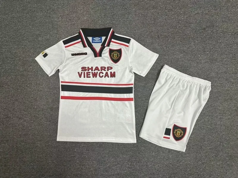 Manchester United 1997/99 Auswärts Set Kinder