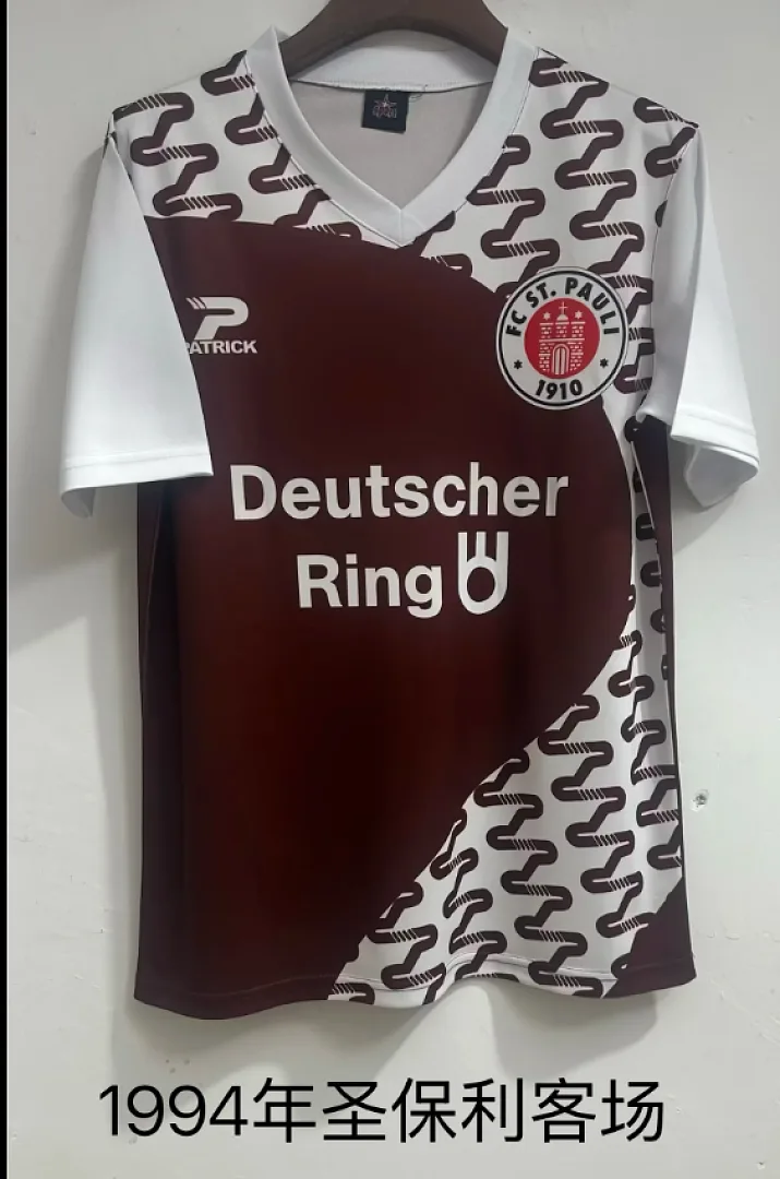 St. Pauli 1994 Extérieur Maillot — 2